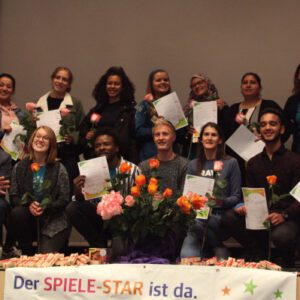 Wertschätzung der Ehrenamtlichen auf der “Spiele Star”-Jubiläumsfeier