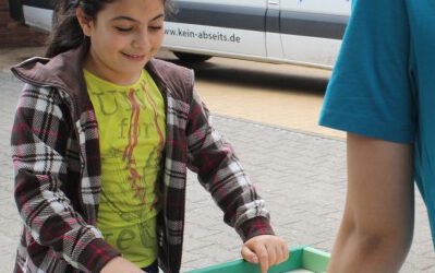 Spielerische Begegnungen mit dem Spiele-Star