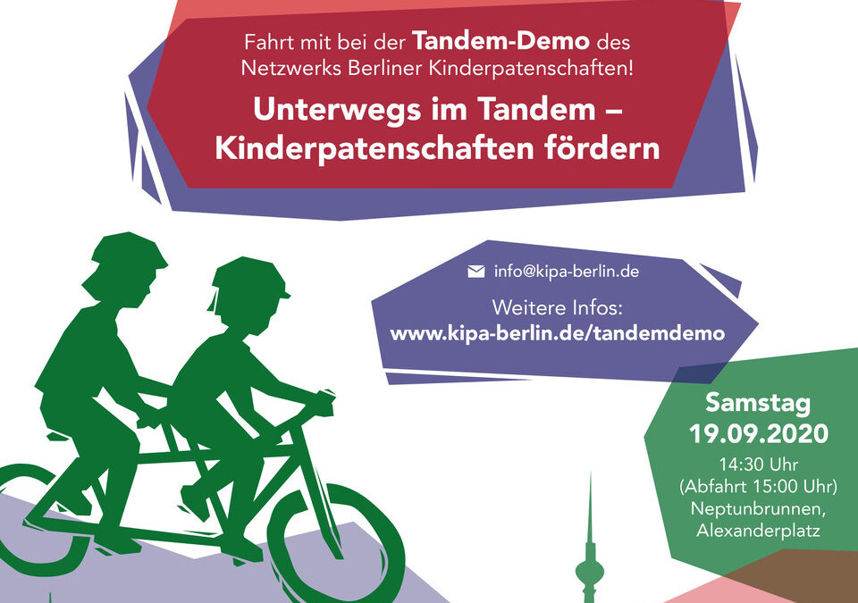 Pressemitteilung 01/2020 zur Tandemdemo