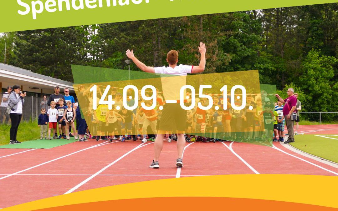 Die Spendenlauf-Wochen 2024 sind gestartet!