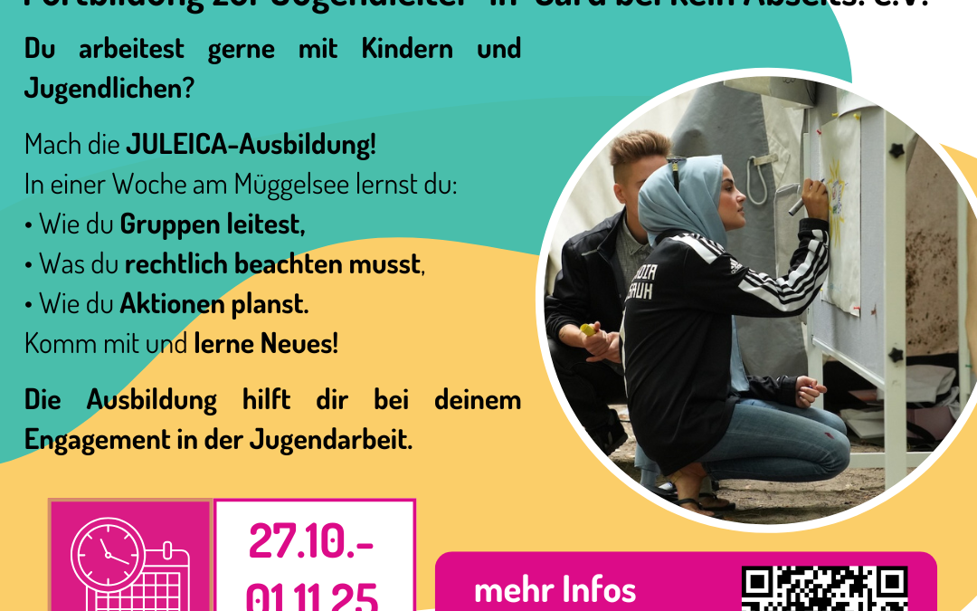 Pädagogische Kompetenzen für engagierte Jugendliche: Jetzt die JuLeiCa erwerben!